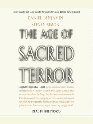 The Age of Sacred Terror - Audiobook